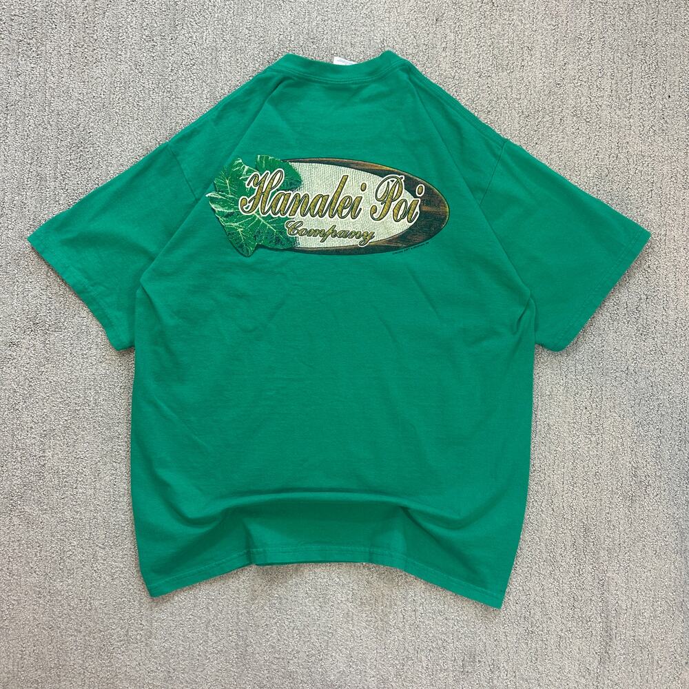 Vintage Y2K Hawaiian Surf Style Kanaloi Poi T-Shirt